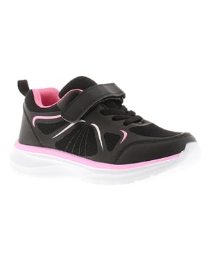 Focus Younger Girls Trainers Charis K Touch Fastening black