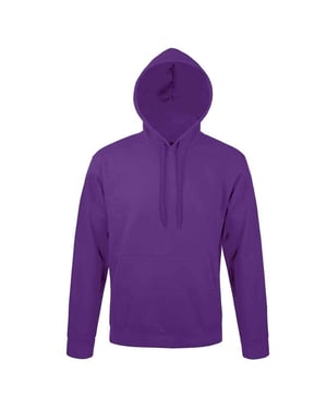 SOLS Unisex Snake Hoodie voor volwassenen (Donkerpaars)