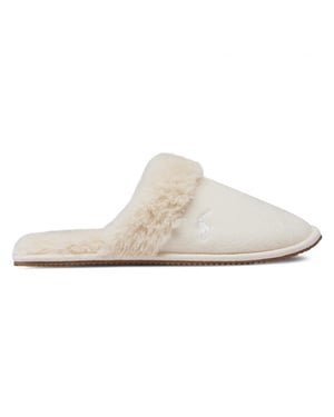 Ralph Lauren Summit Scuff II Beige Vrouwenslippers