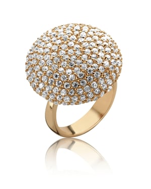 Orphelia Dames 925 Zilveren Ring - Roze R-13434