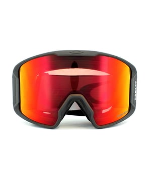 Oakley Ski Goggles Line Miner OO7070-02 Matt Black Prizm Torch Iridium