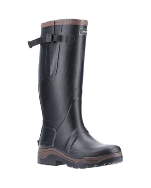 Cotswold Unisex Rubber Wellingtonlaarzen voor volwassenen (Zwart)