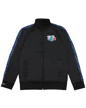 Mitchell & Ness Charlotte Hornets Taped Träningsjacka för herrar