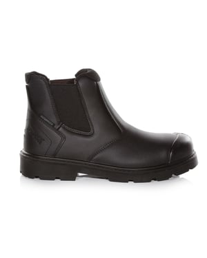 Regatta Mens Waterproof Action Leather Dealer Boots (Svart)