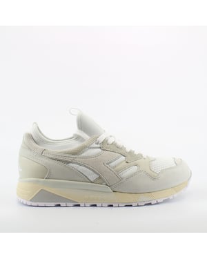 Diadora N9002 Sokken Heren Wit/Beige Trainers
