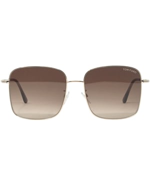 Tom Ford FT0894-K 28F Shiny Rose Gold Sunglasses