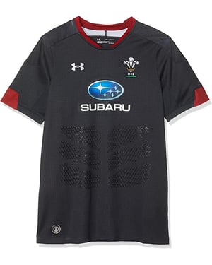 Under Armour Welsh Rugby Union WRU Korte Mouw Jeugd Rugby Top 1298993 017