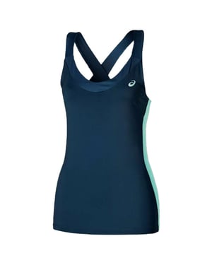 Asics Padel Womens Blue Vest