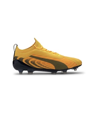 Puma One 20.1 FG/AG Heren Geel Voetbalschoenen