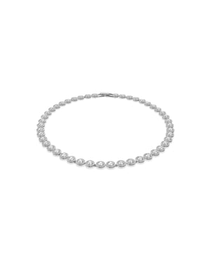 Swarovski 'Angelic' Women's Base Metal Necklace - Silver 5117703