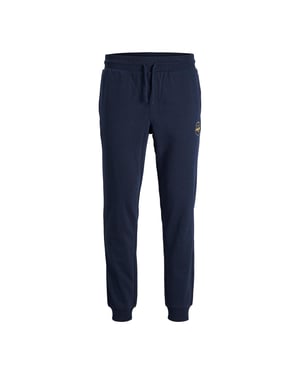 Jack & Jones Men's Regular Fit Cotton Made Sweatpants with Ribbed cuffs
