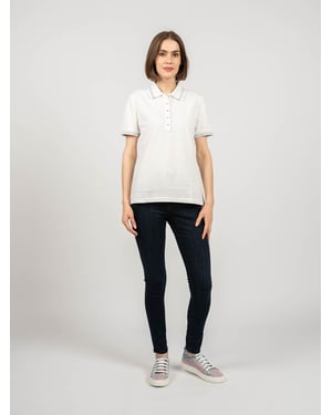Geox pikétröja Sustin Dam Vit