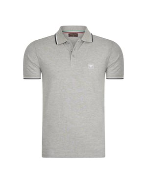 Cappuccino Italia Polo applique pique