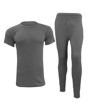 Enzo | Mens Thermal Set Short Sleeve Top & Bottom