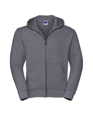 Russell Mens Authentic Hooded Sweatshirt (Convoy Grey)