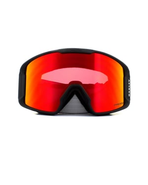 Oakley Ski Goggles Line Miner XM OO7093-04 Matte Black Prizm Torch iridium