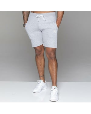 MYT Heren Fleece Korte Broek Grijs