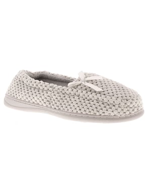 Strollers Womens Fluffy Slippers malia Slip On grey