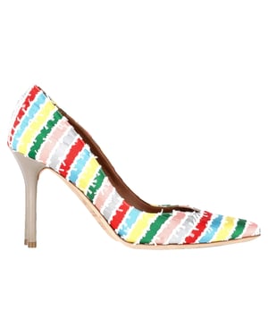 Malone Souliers Brenda Pumps in Multicolor Canvas