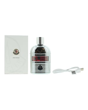 Moncler Pour Homme Refilable With Led Screen Eau De Parfum 150ml Spray For Him