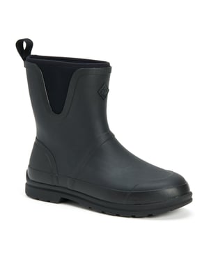 Muck Laarzen Originals Pull On Mid Rubber Zwarte Wellington Laarzen
