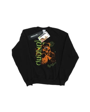 Disney Heren The Muppets Fozzie Bear In Dublin Sweatshirt (Zwart)