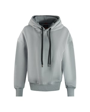 Parajumpers Githa Plain Shark Grey Oversized Hoodie