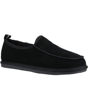 Hush Puppies Charles Suede Men's Black Slippers