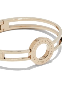 Tommy Hilfiger Women's Stainless Steel Bangle - Rosegold 2780316