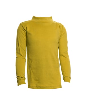 Unisex LPG700 t-shirt met lange mouwen en halve hals voor jongens en meisjes