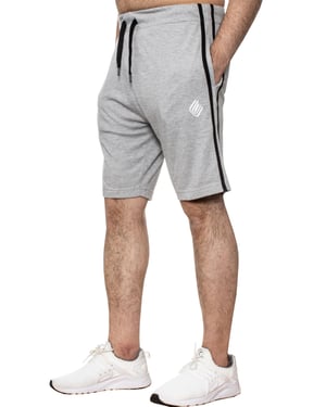 Enzo | Mens Lounge Shorts - Grey