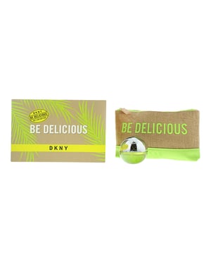 DKNY Be Delicious Eau de Parfum 30ml & Cosmetic Bag Gift Set
