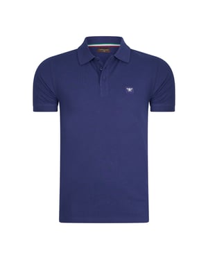 Cappuccino Italia Polo plain pique