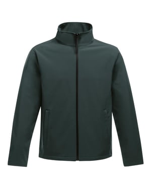 Regatta Opmerkelijk Heren Ablaze Afdrukbaar Soft Shell-jasje (Donker sparren/zwart)