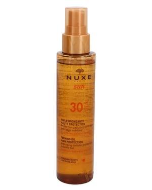 Nuxe Sun Tanning Oil High Protection SPF 30 150ml.