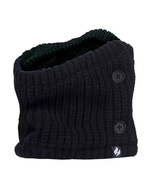 Heat Holders - Ladies Fleece Thermal Neck Warmer Snood with Button