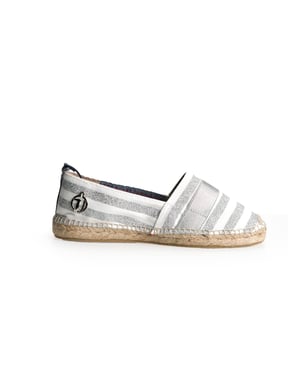 Trussardi Jeans Espadriller Dam Silver