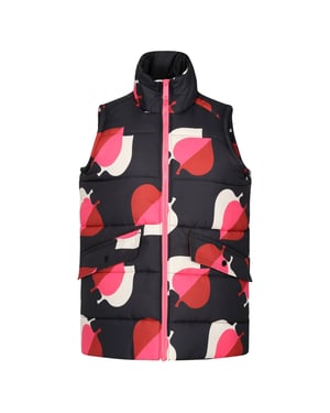 Regatta Dames/Dames Orla Kiely Elm Leaf Gilet (Schaduw/Roze)