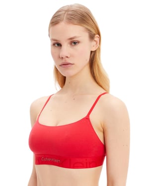 Calvin Klein Embossed Icon Holiday Bralette Bra