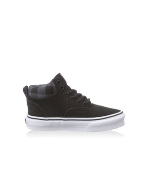 Vans Era Hi MTE Lace-Up Black Nubuck Leather Kids Plimsolls 302I2J Black/Nubuck