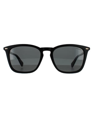 Polaroid Square unisex mat zwart grijs gepolariseerd 90041091