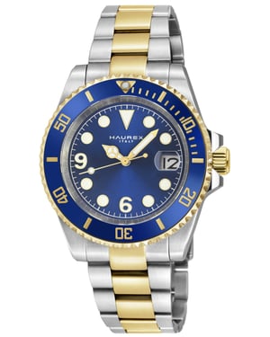 Haurex 4G512UBB Men's Barracuda Automatic Watch