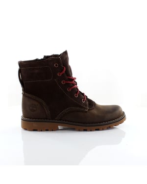 Timberland Asphalt Trail Dark Brown Leather Lace Up Juniors Boots 5797R