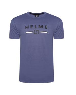 Helme Mens Short Sleeve T-Shirt 100% Cotton Crew Neck