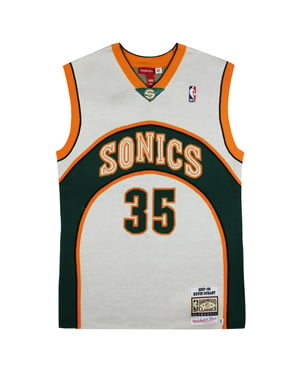 Mitchell & Ness x CLOT M&N Seattle Supersonics Gebreide Kevin Durant Jersey
