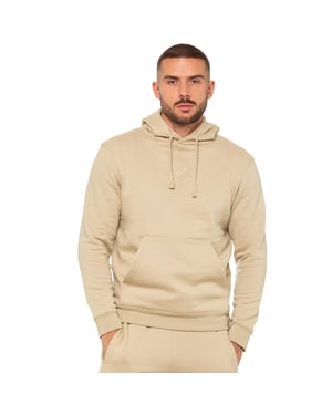 Enzo | Mens Pullover Hoodie - Stone