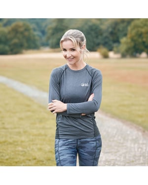 North Ridge Women's Resistance Moisture Wicking Long Sleeve Baselayer T-Shirt