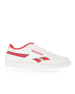 Men's Reebok Classics Club C Revenge Trainers in White red