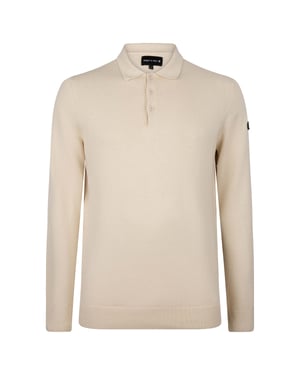 PRESLY & SUN Brad long sleeve knitted polo