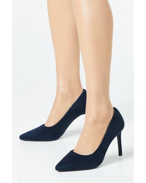 Wide Fit Dash Pointed Court Shoes